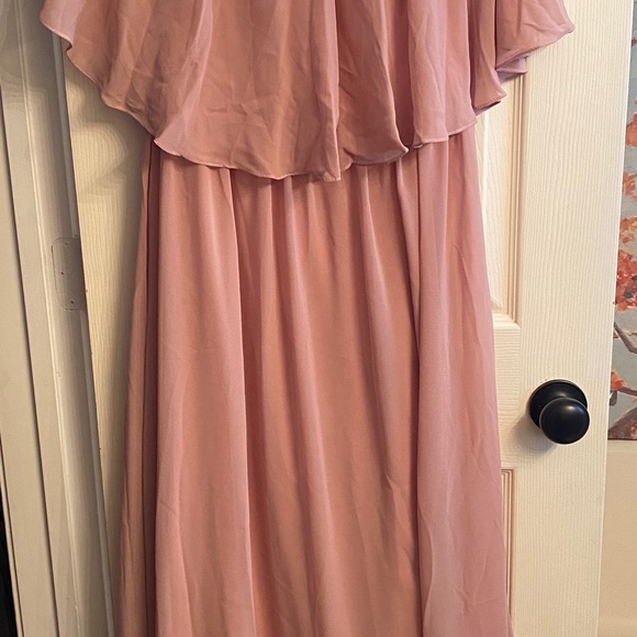 JJ’s House Bridesmaid Dress, dusty rose - Picture 2 of 3
